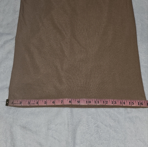 CIDER RIBBED SOLID ELASTIC WAIST WIDE LEG PANTS NWT - Picture 6 of 7